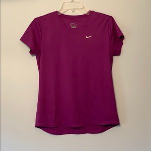 Nike purple dri-fit Tee
